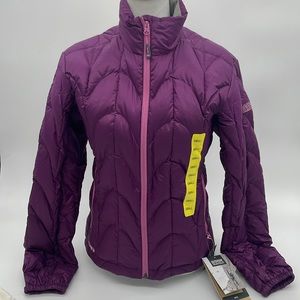 OUTDOOR RESEARCH Women’s ARIA lightweight Down jacket ORCHID/ purple SMALL NewWT